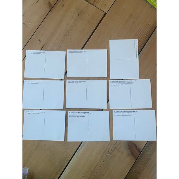 Beautiful Vintage Post Cards. Photographs of Maine. Water Boats Lobster. Jack Mc - Picture 5 of 5